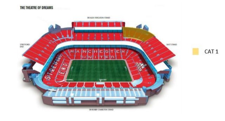 Old Trafford Seating Plan