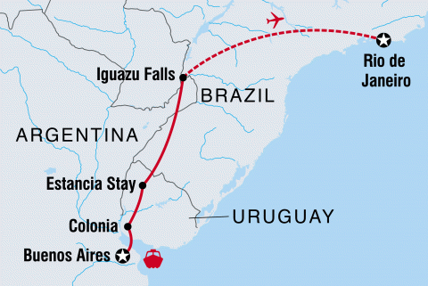 travel between brazil and uruguay